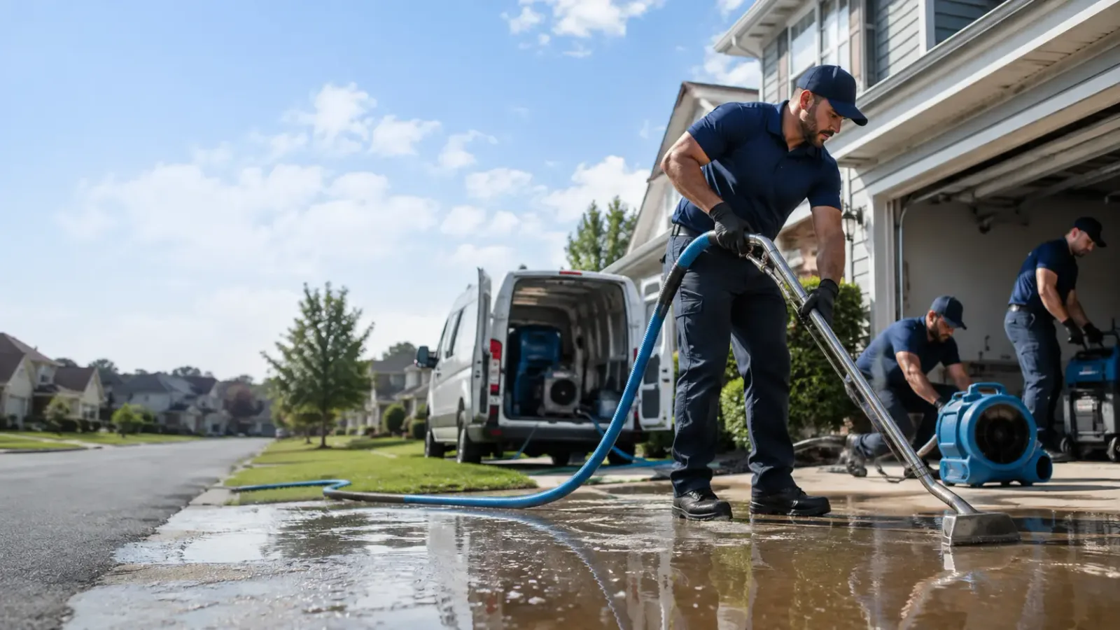 Flood Damage Restoration in Mcnabb, IL